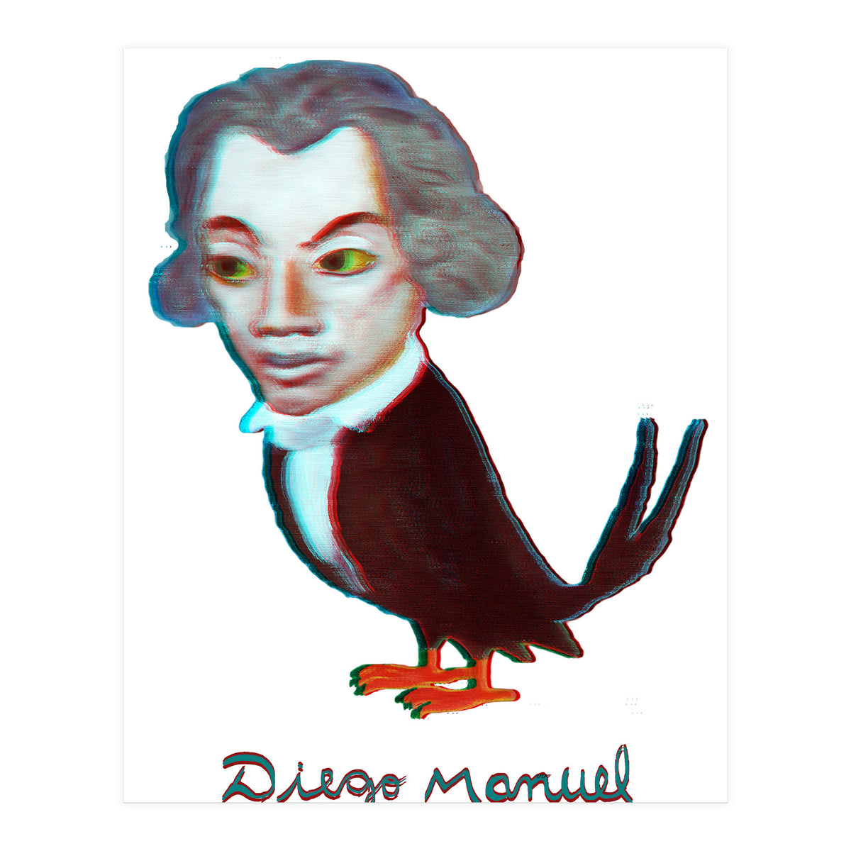 Beethoven Bird 1 (Print Only)