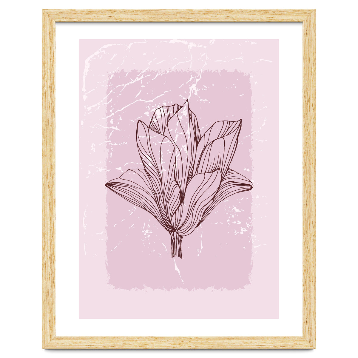 Magnolia Abstract Geometric Nordic