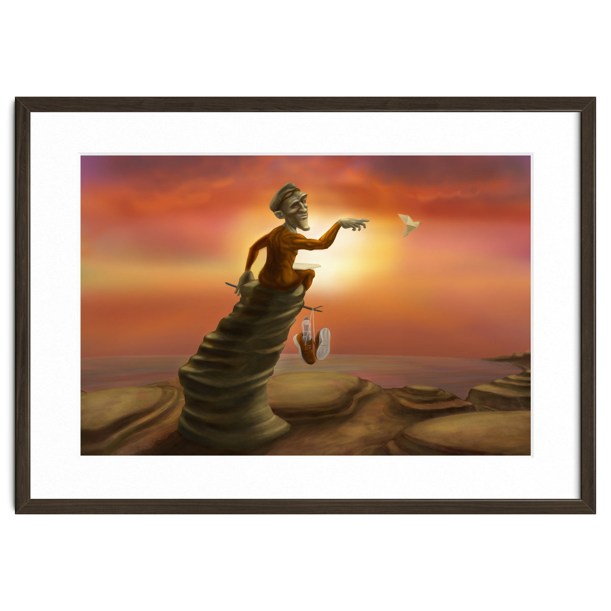 Superhero on a break