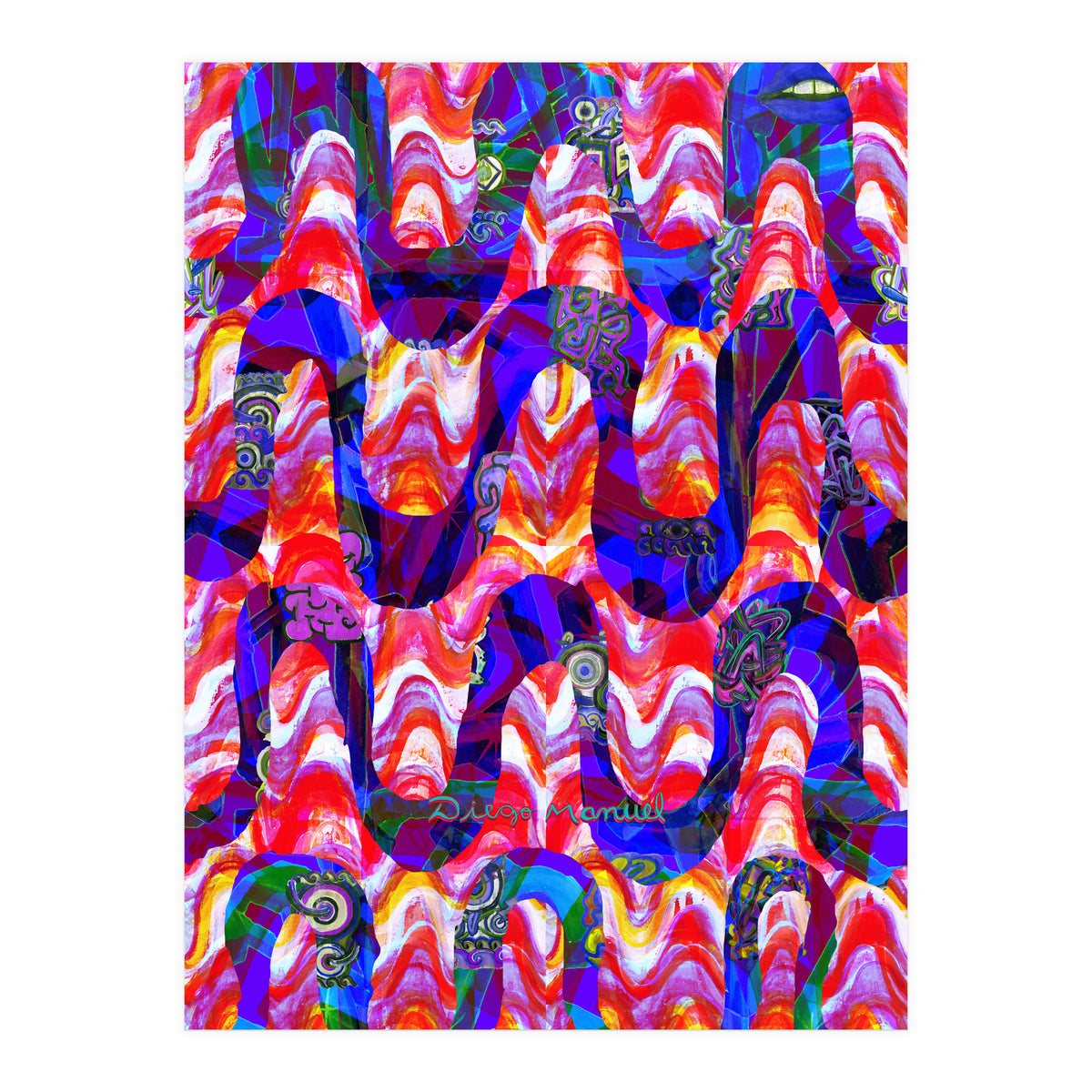 Pop Abstract 16 (Print Only)