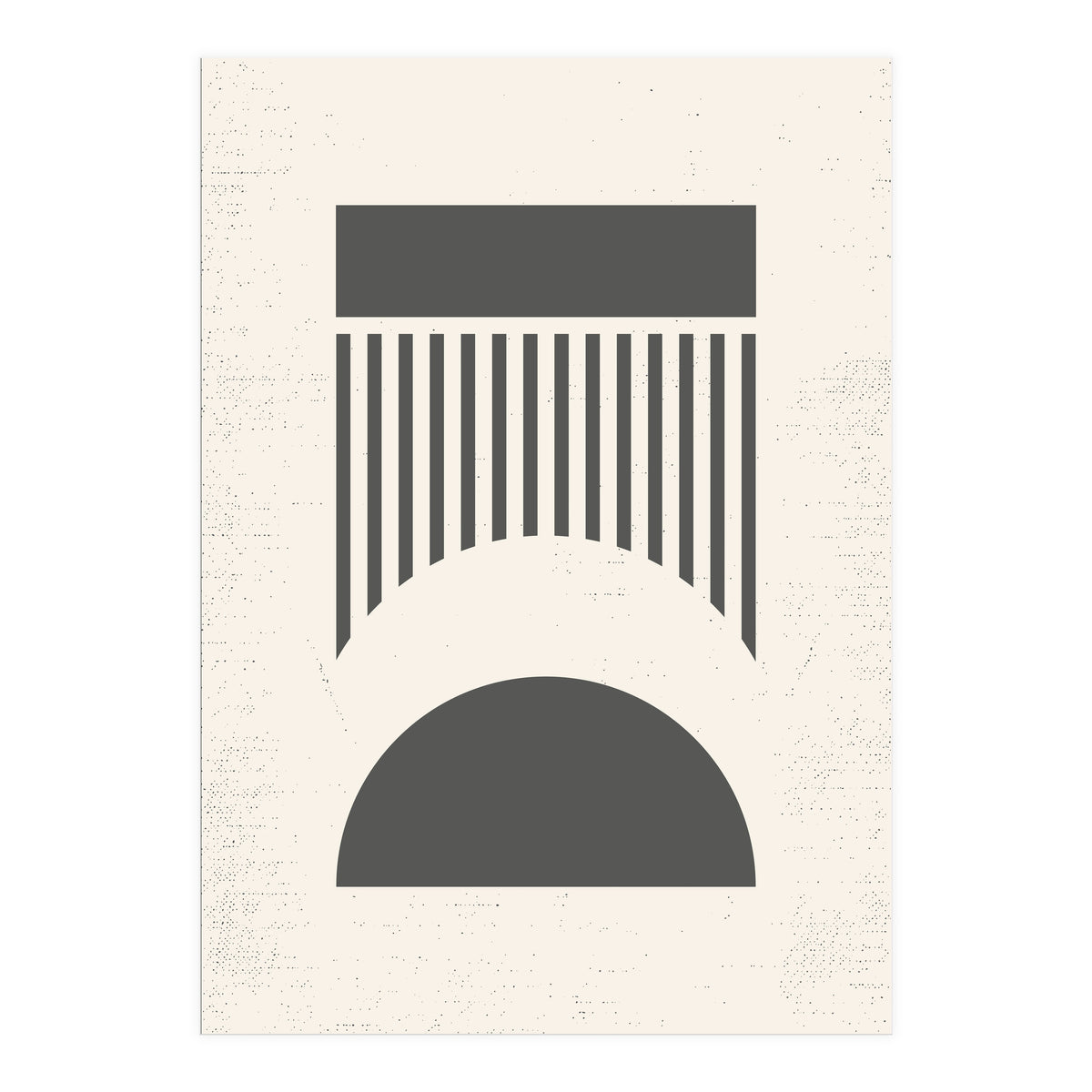 Mid Century Modern Geometry 01 (Print Only)