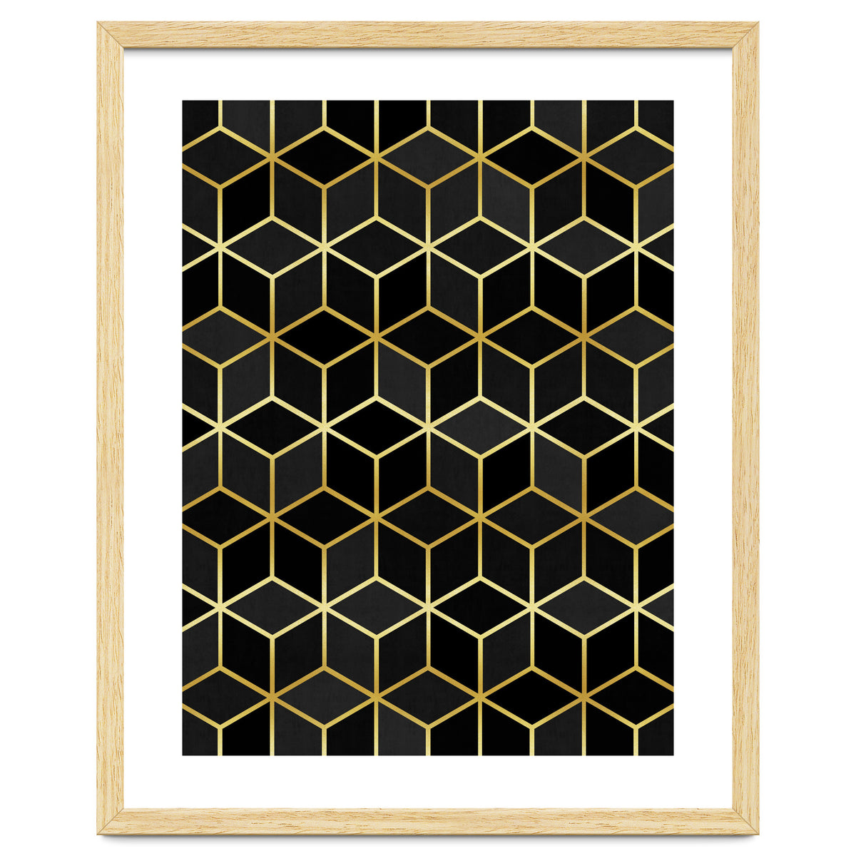 Colorful and golden pattern IV