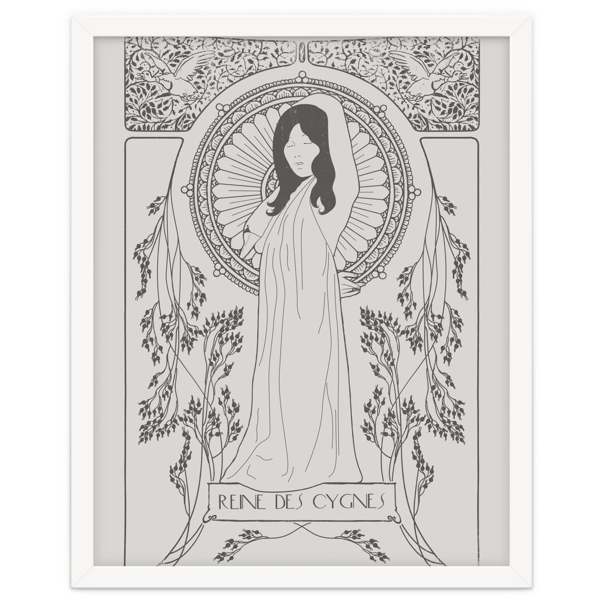 Reine Des Cygnes Grey