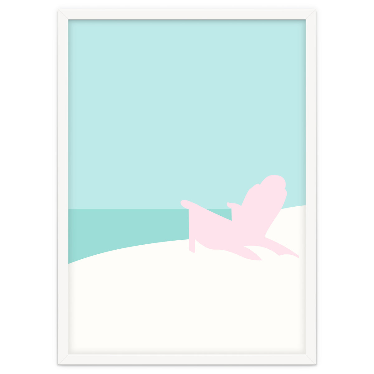 Minimal Beach Chair - Turquoise Coast