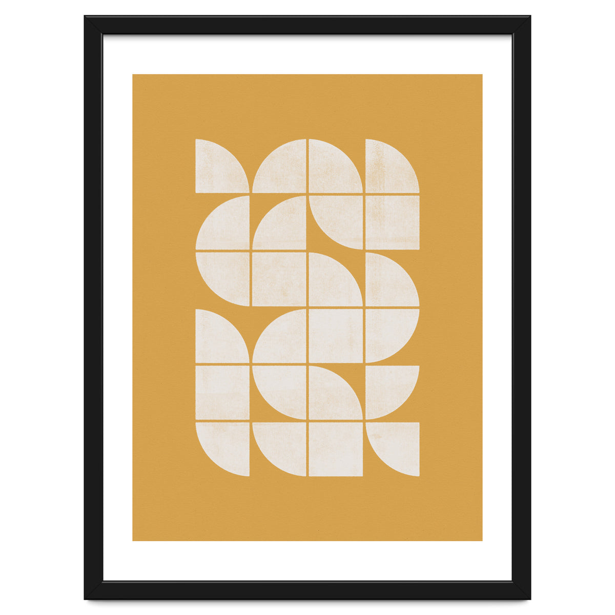 Mid-Century Modern No.26 - Woodblock Print