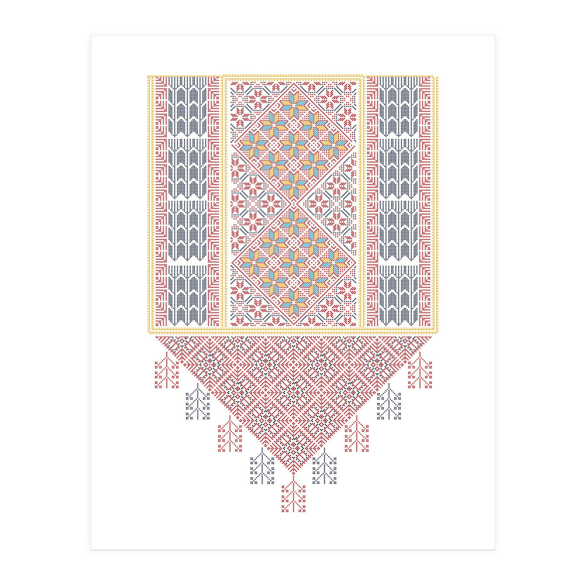 Tatreez Ornament 26 (Print Only)