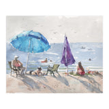 Under an umbrella in the sun. Watercolor (Print Only) thumbnail