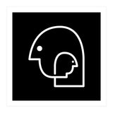 Double Head_Black (Print Only) thumbnail