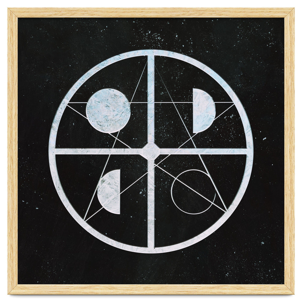 Pentagram moon phases