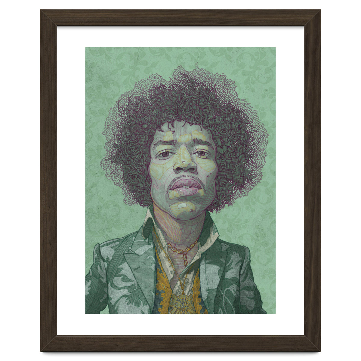 Hendrix Illustration