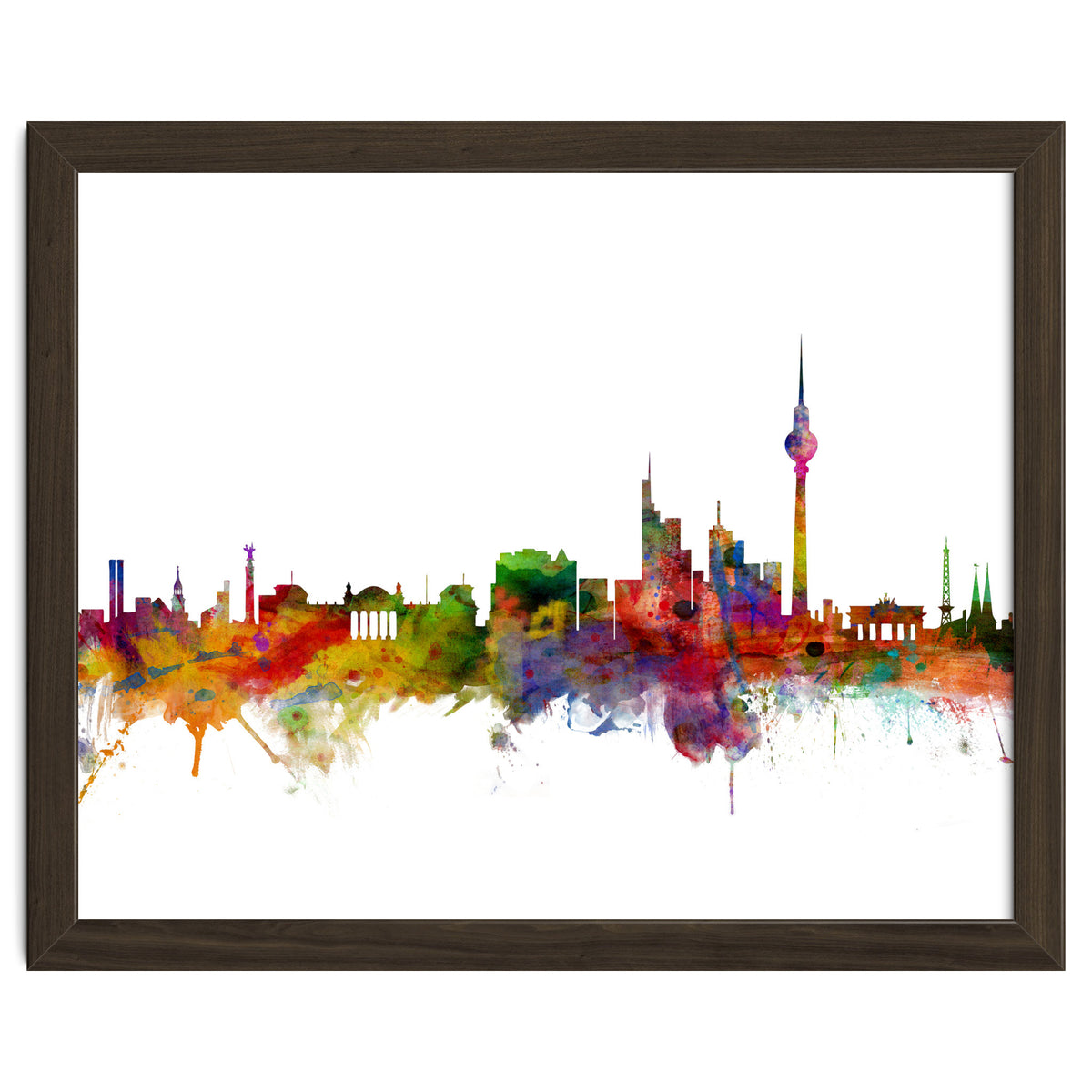 Berlin Germany Skyline