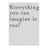 Everything You Can Imagine By Picasso, Grey (Print Only) thumbnail