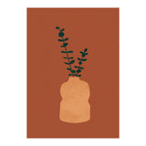 Terracotta Earth Tones Wall Decor Pottery Plant II (Print Only) thumbnail