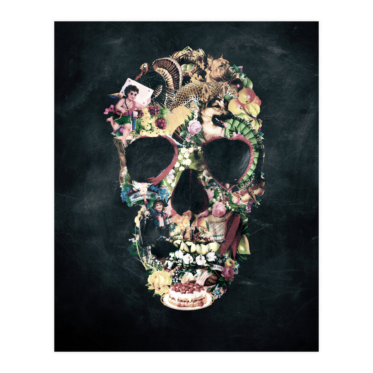 Vintage Skull (Print Only)