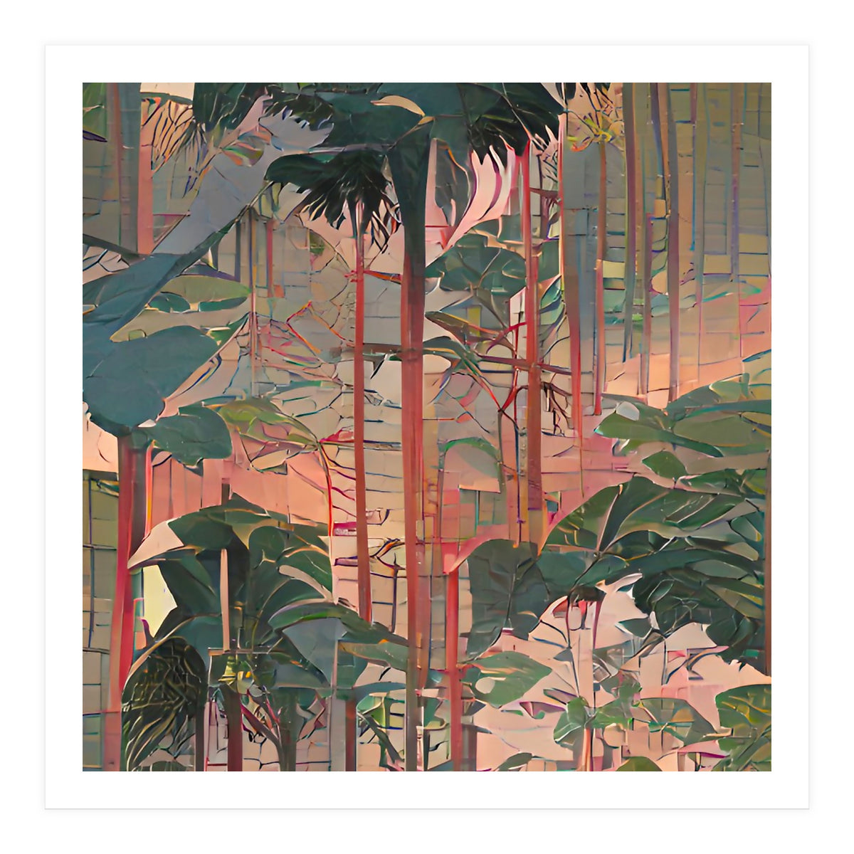 TROPICAL FOREST no2-A - UKIYO-e (Print Only)