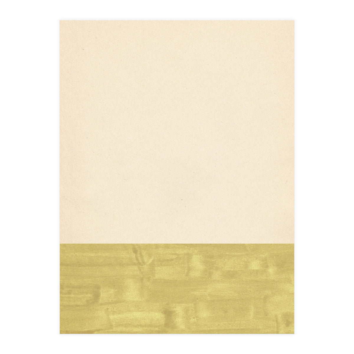 Green and beige color blocks (Print Only)