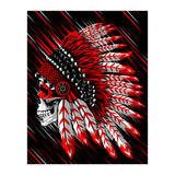 Skull indian chief (Print Only) thumbnail