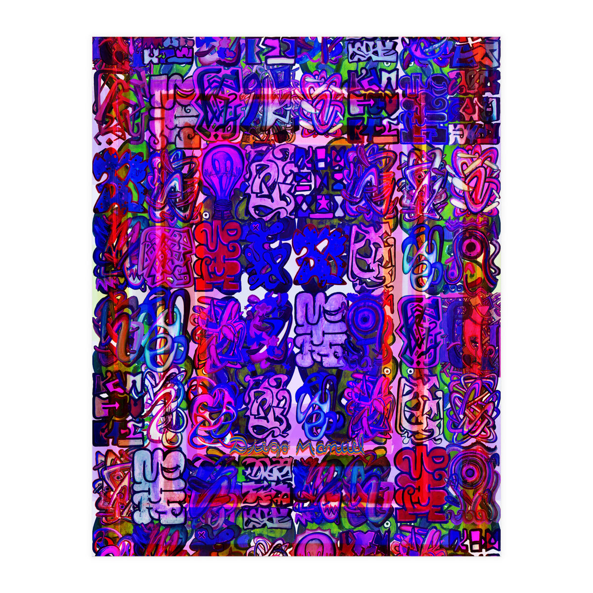 Graffiti Digital 2022 318 (Print Only)