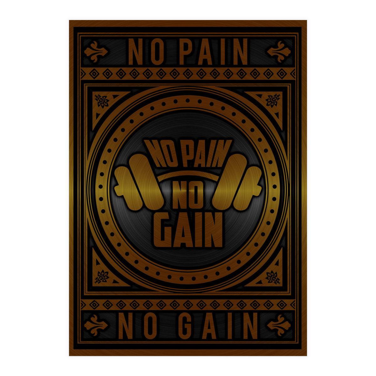 No Pain No Gain (Print Only)