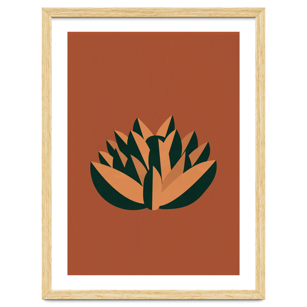 Bohemian Terracotta Flower