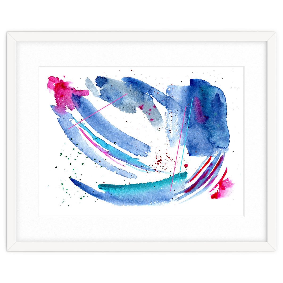 Happiness vibes || watercolor