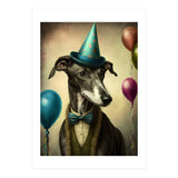 Greyhound At A Party (Print Only) thumbnail