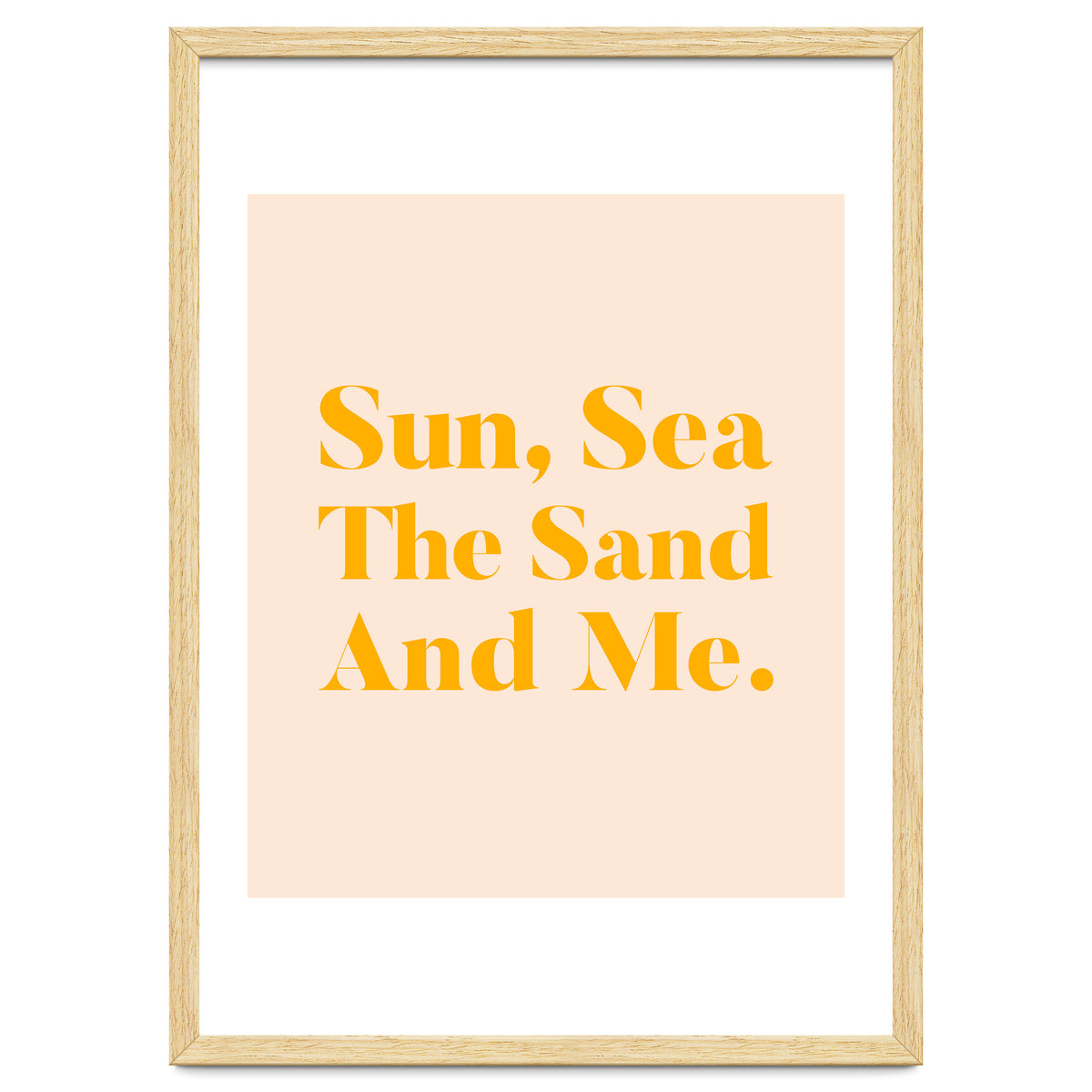 Sun, Sea, The Sand & Me