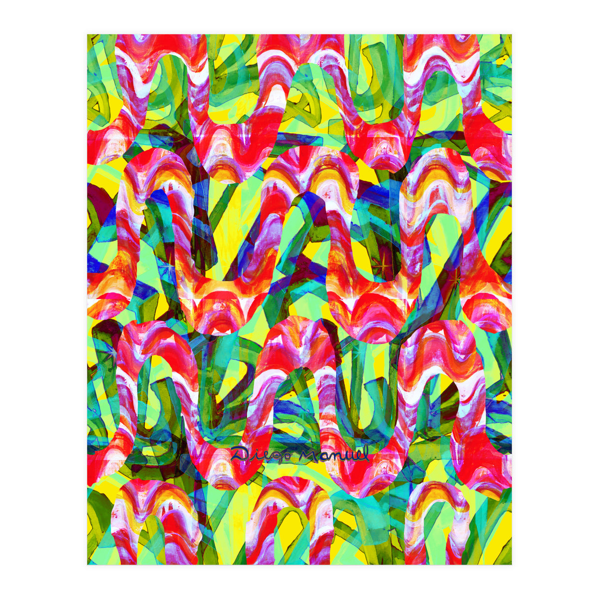 Pop Abstract 10 (Print Only)