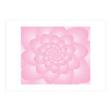 Pastel Colors Flower Pattern Set Red (Print Only) thumbnail