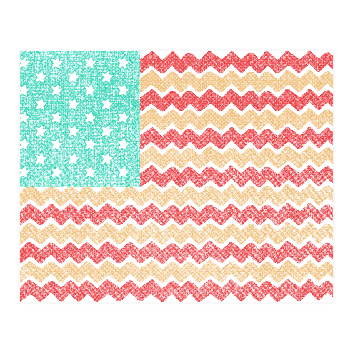 Zig Zag Flag (Print Only)