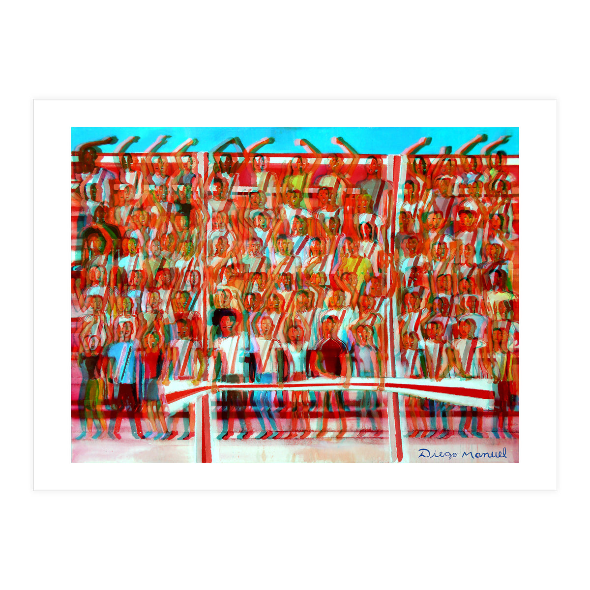 Hinchada De La Banda Roja 3 (Print Only)