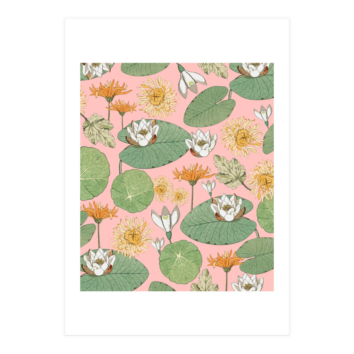 Vintage Royal Gardens (Print Only)