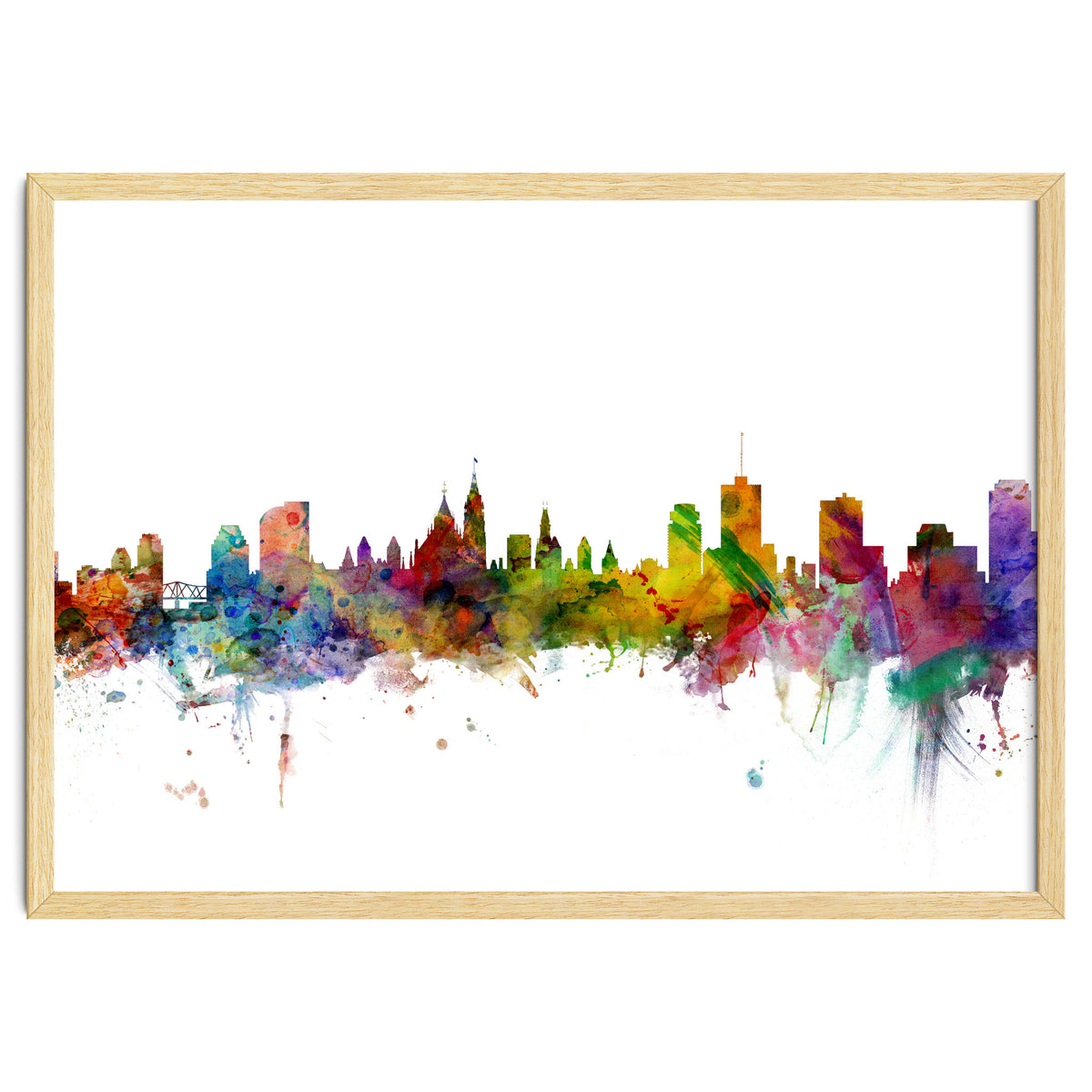 Ottawa Canada Skyline