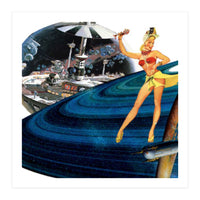 Dancer on Saturn Rings (Print Only)