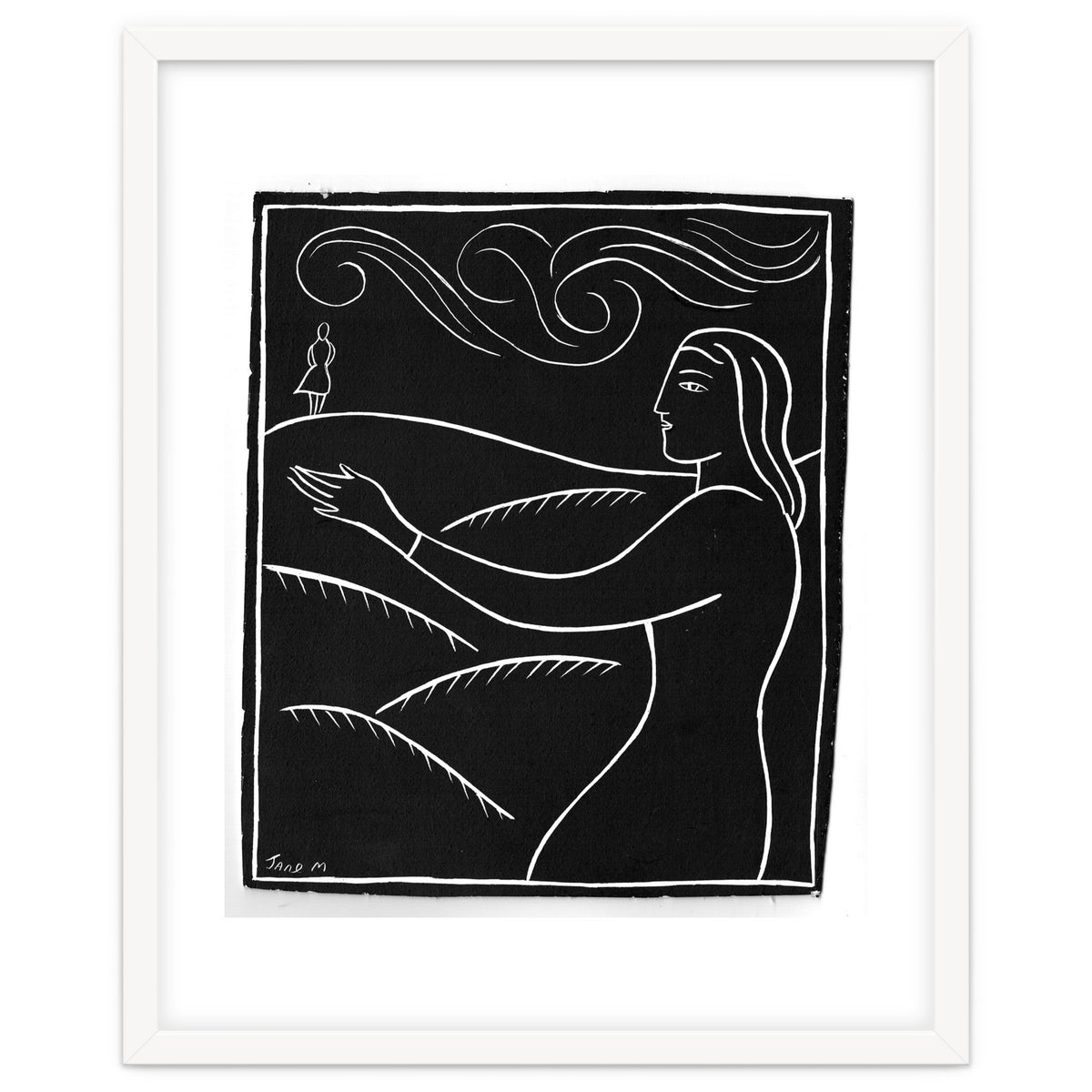 Woman With Future Self