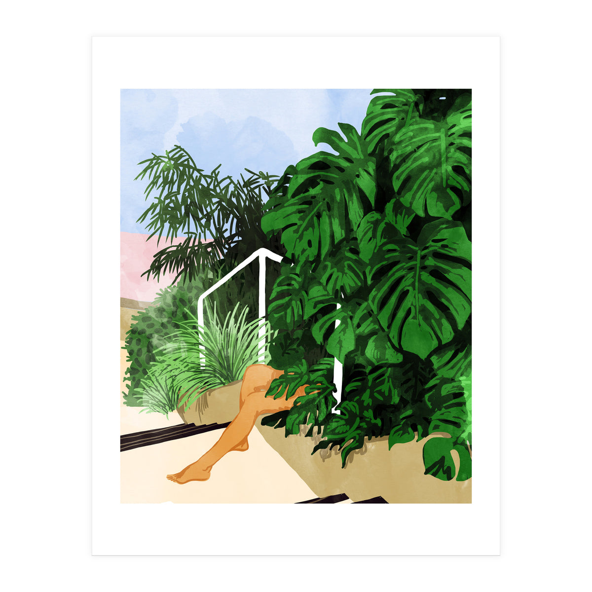 Hiding In Green (Print Only)