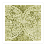 Vintage Mapa Mundi (Print Only) thumbnail