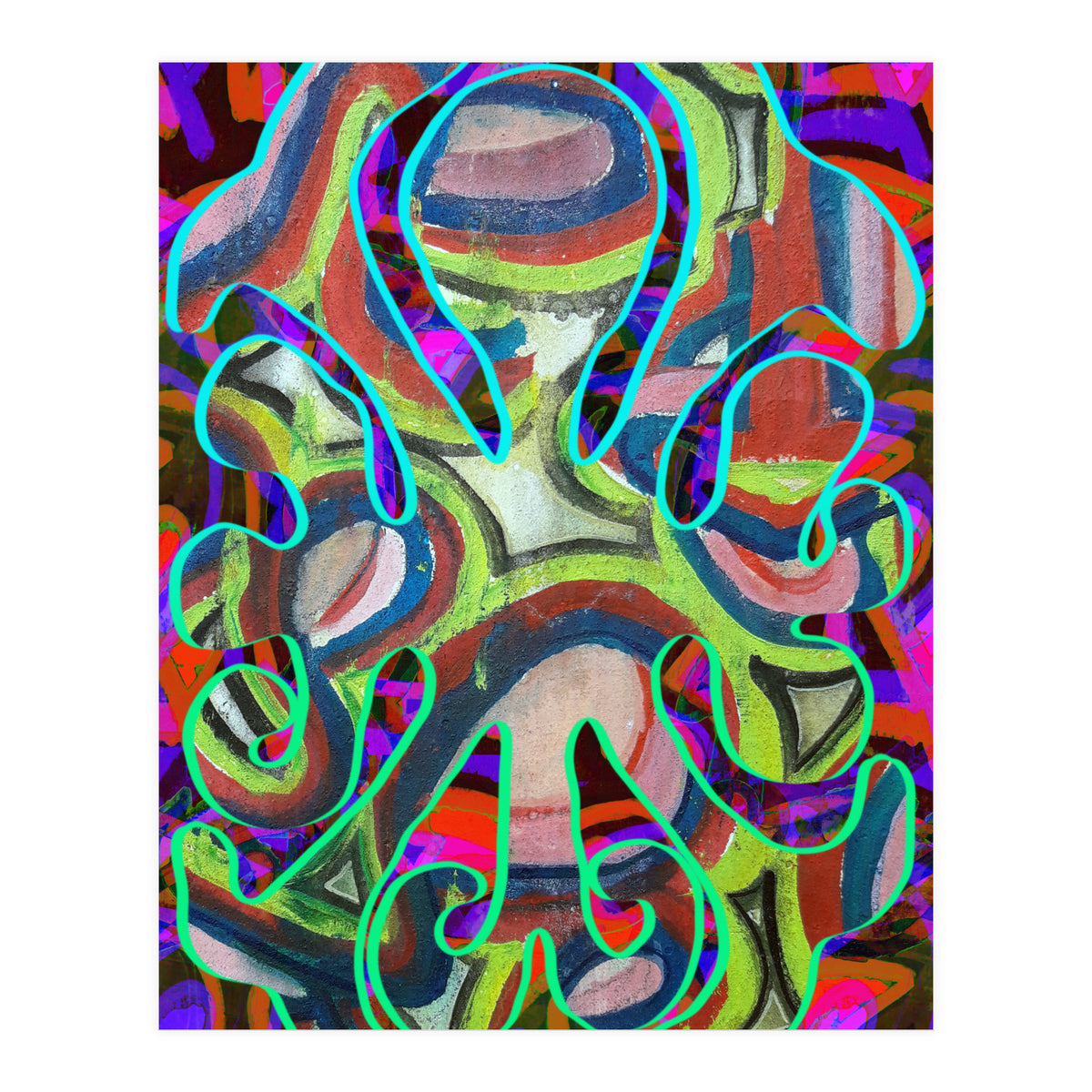Pop Abstract 2023 Tapiz 55 (Print Only)