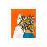 Happiness Is To Hold Flowers In Both Hands (Print Only) thumbnail
