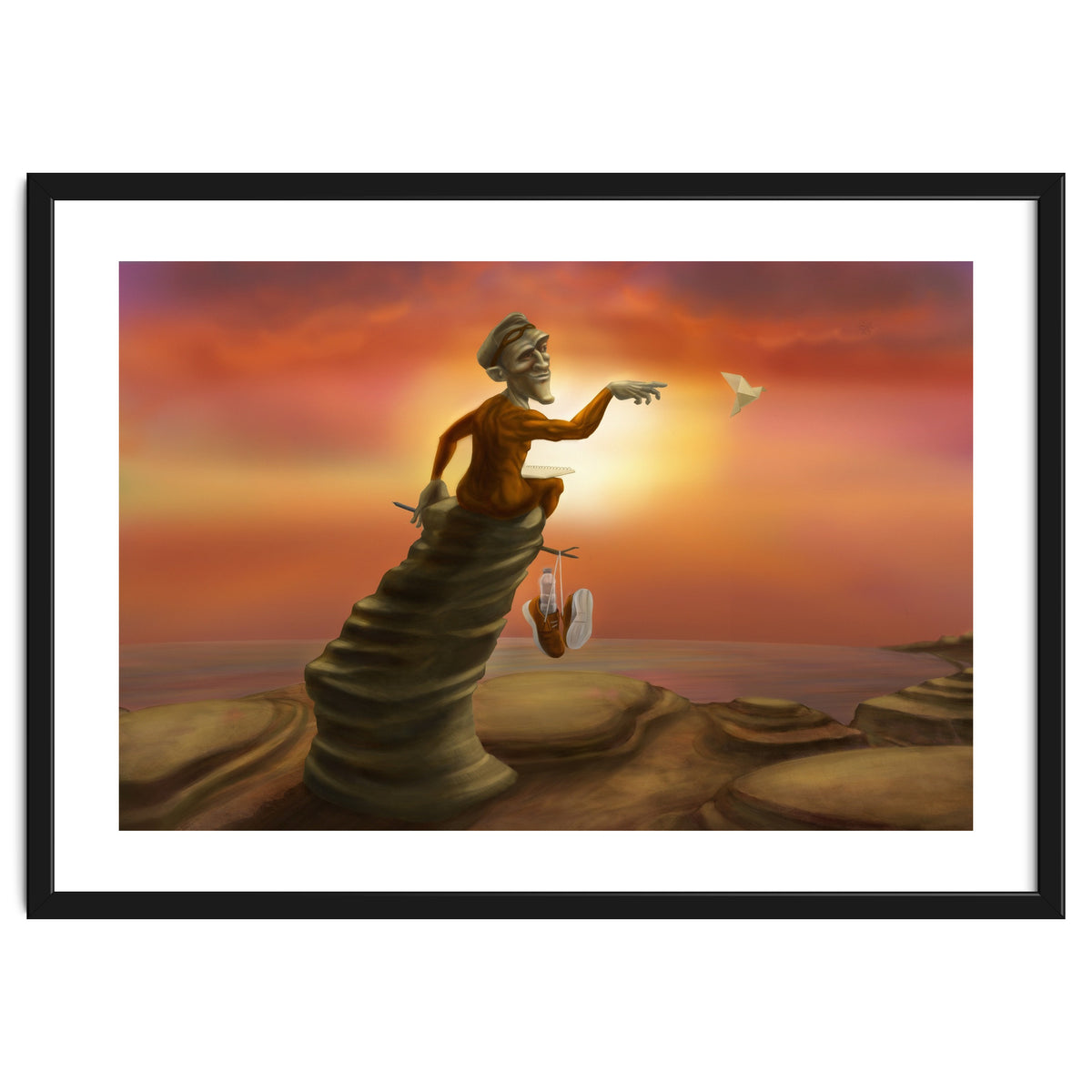 Superhero on a break