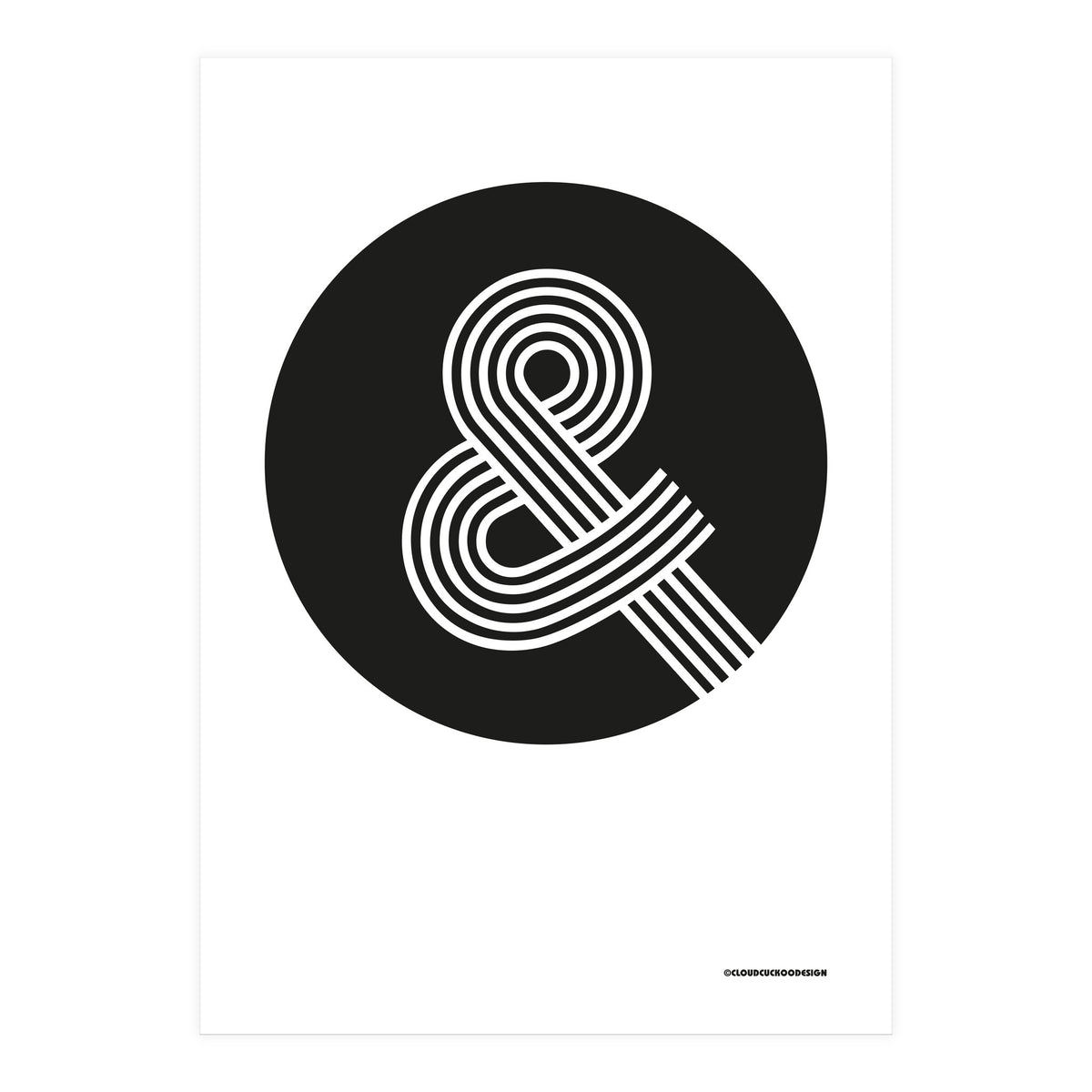 Mono Ampersand (Print Only)