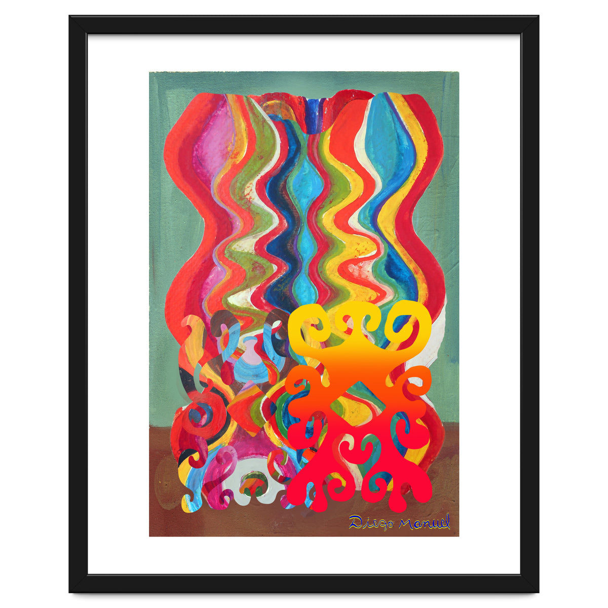 Pop Abstract Asimetrico A7