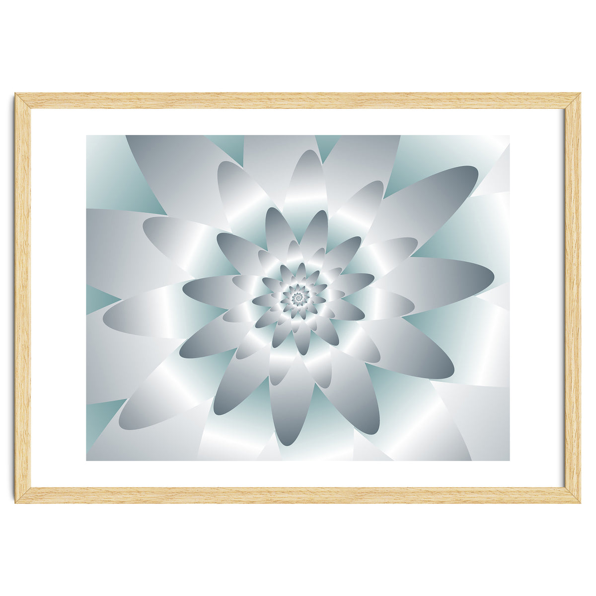 Swirl Flower Pattern