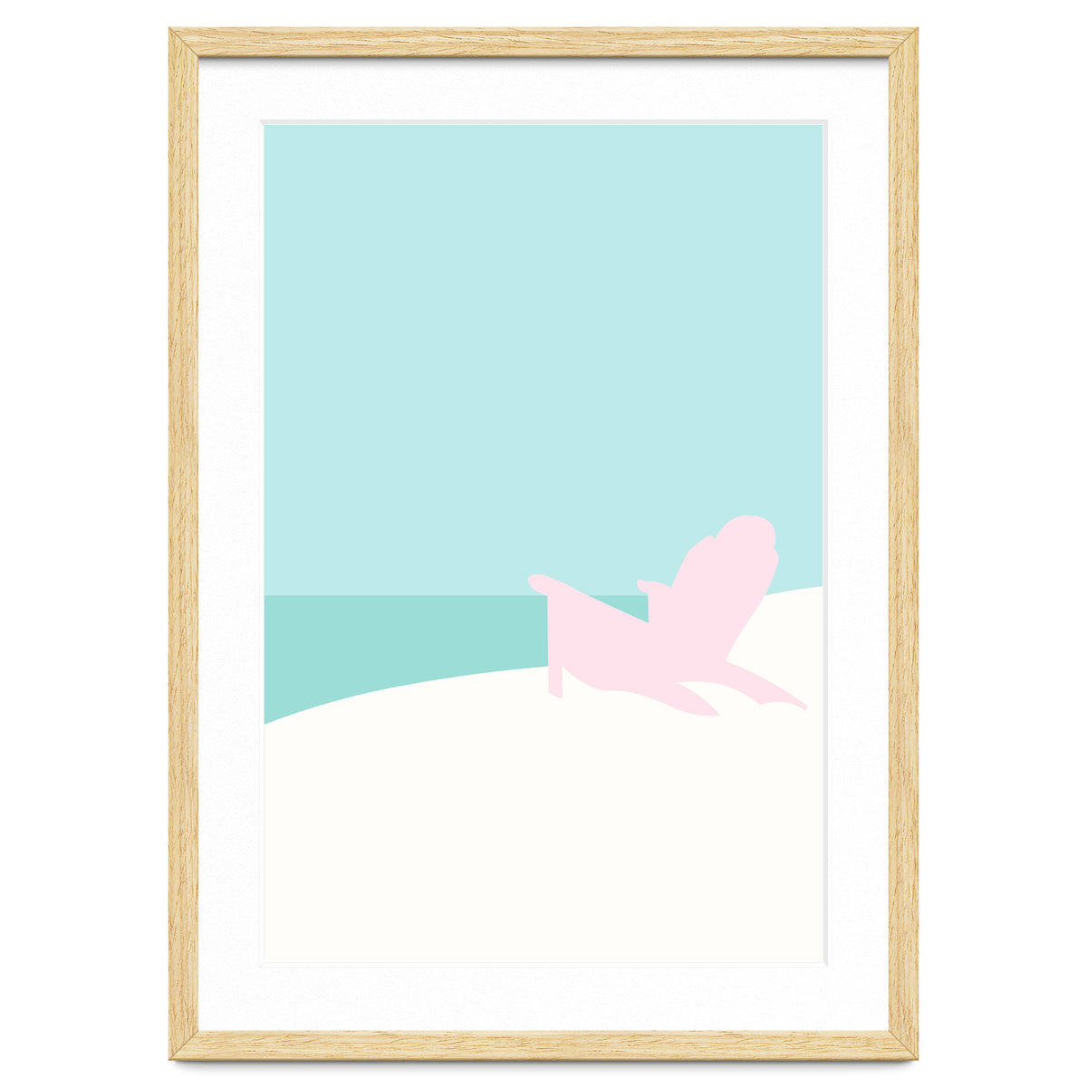 Minimal Beach Chair - Turquoise Coast