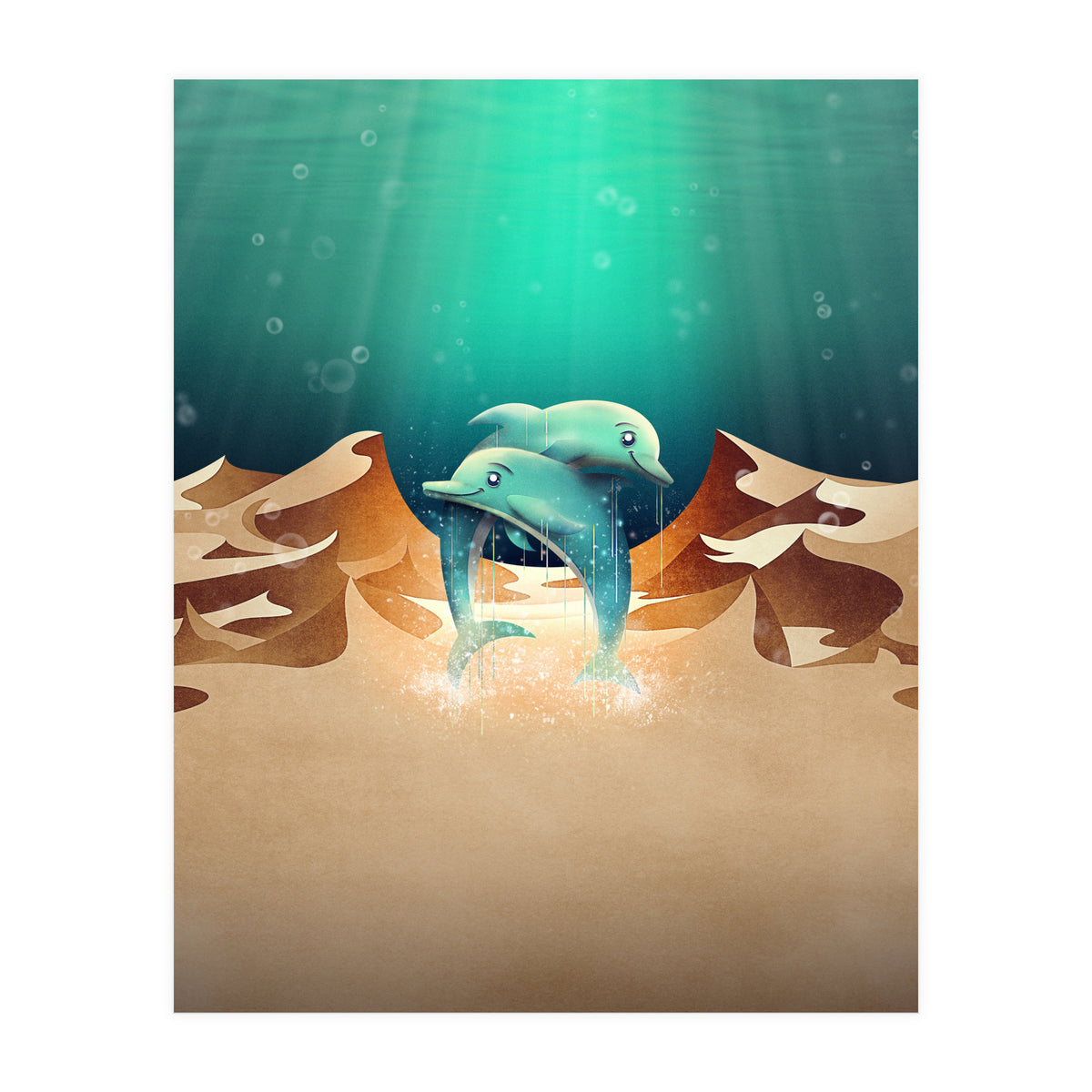 Dolphin Desert (Print Only)