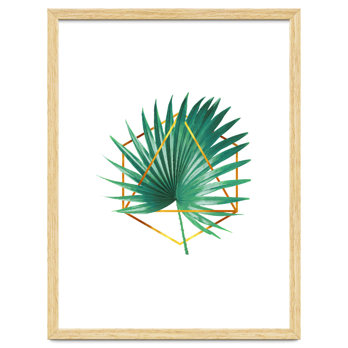 Tropical Palm Leaf 01