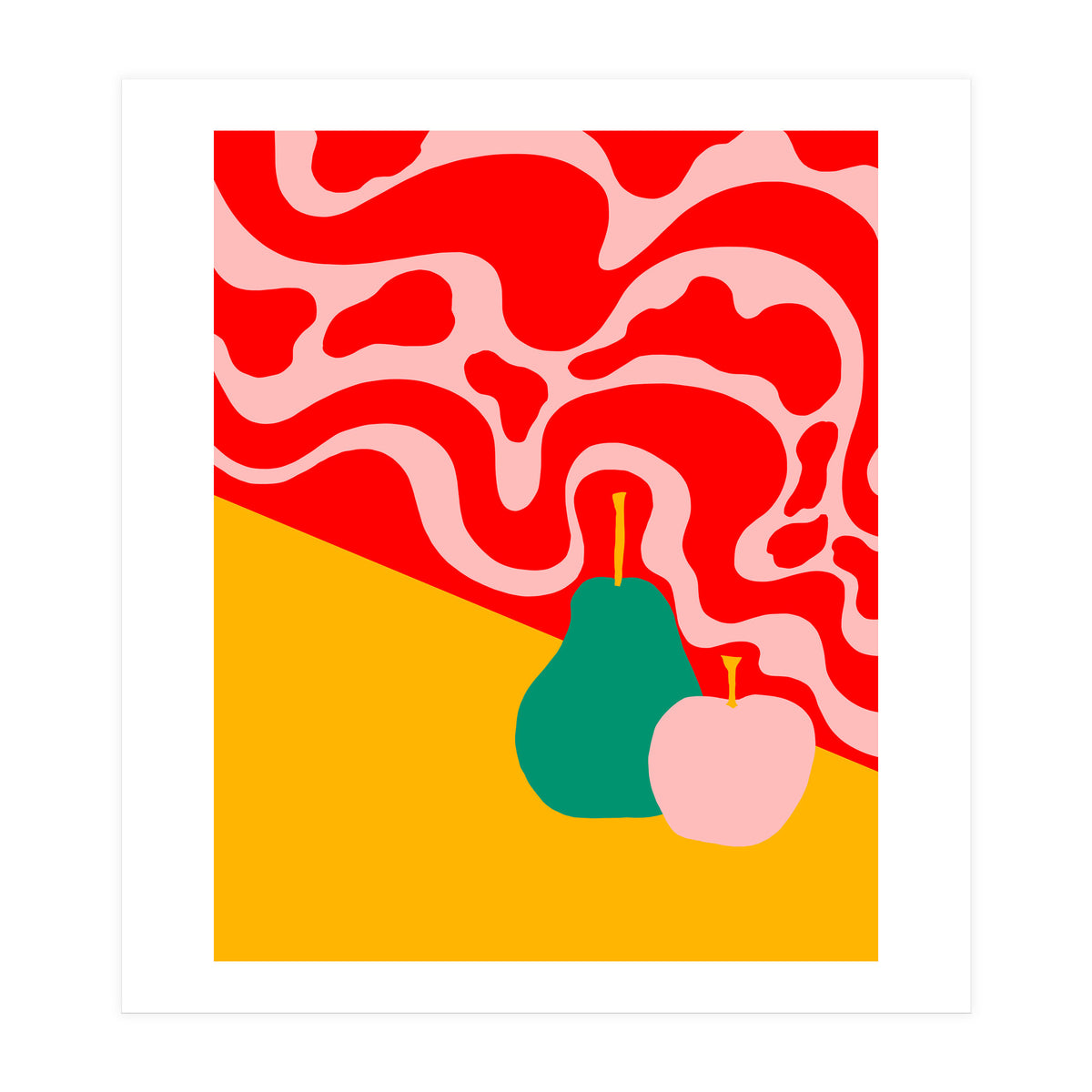 apple and pear (Print Only)