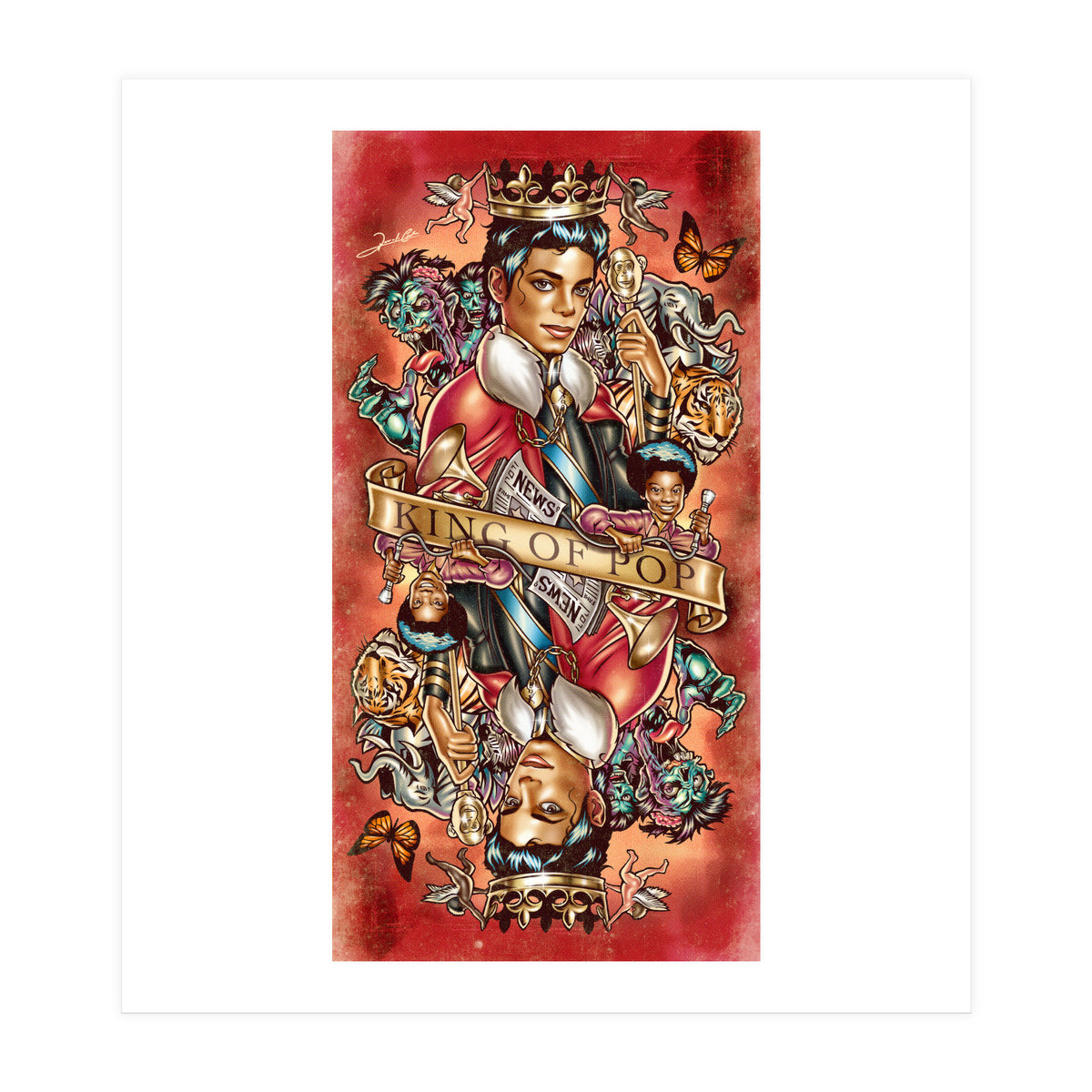 King Of Pop (Print Only)