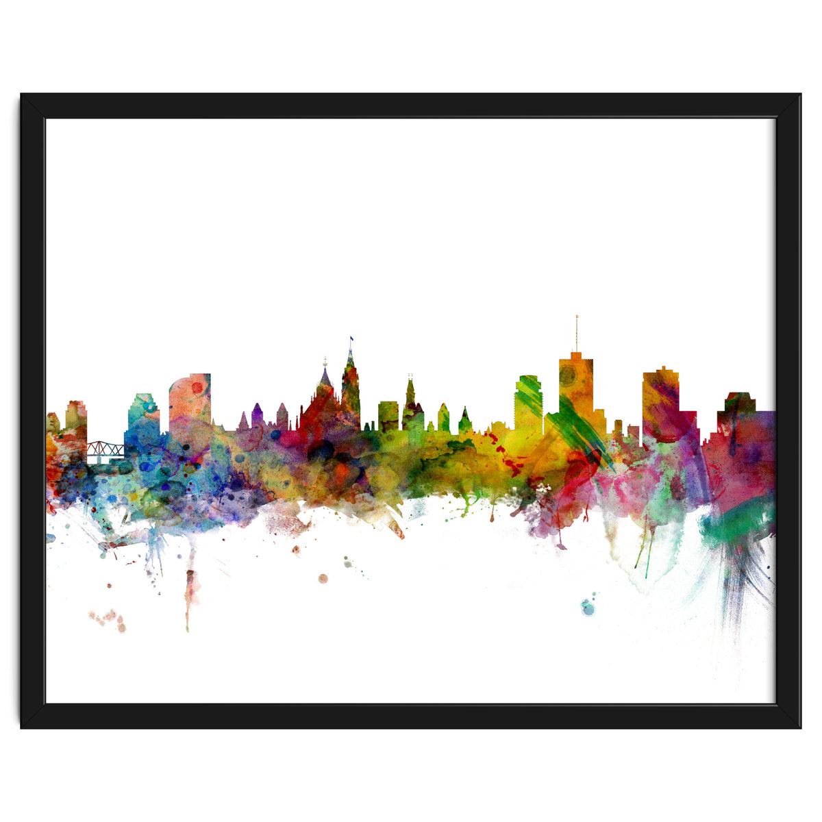 Ottawa Canada Skyline