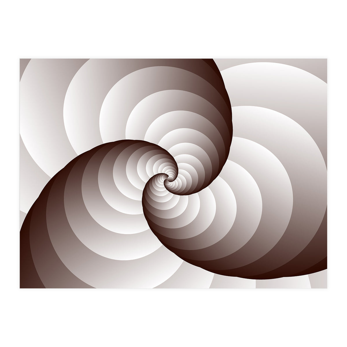Spiral Pattern Art (Print Only)
